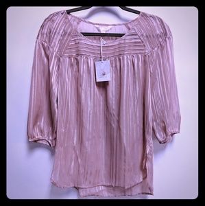 LC Lauren Conrad Women's M Pink Top